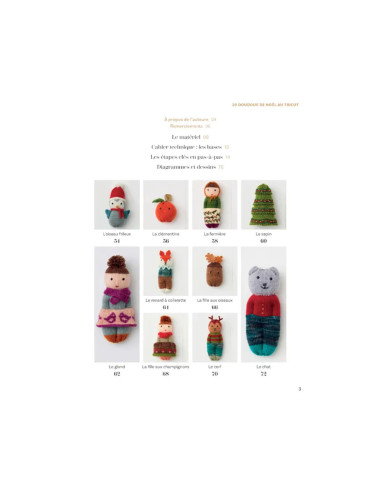 Libro 20 pupazzi di Natale a maglia