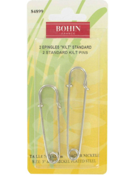 Set di 2 spille da kilt - Argento