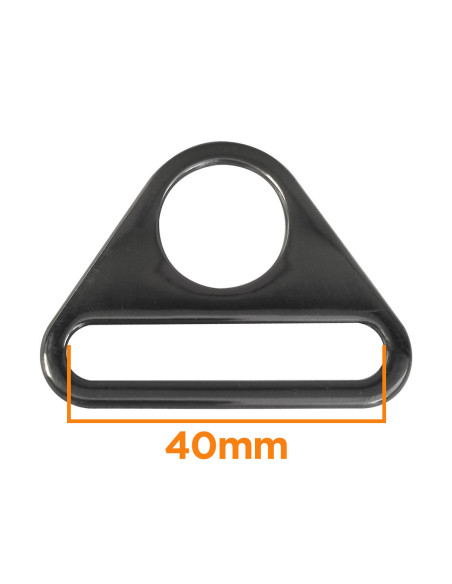 Anello triangolare passante 40 mm - Canone di fucile