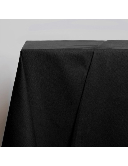 Tessuto gabardine di cotone light Black - Atelier Brunette
