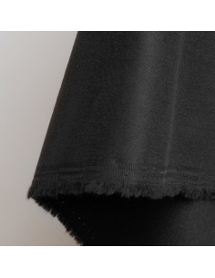 Tessuto gabardine di cotone light Black - Atelier Brunette 2