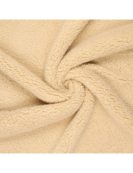 Tessuto sherpa - Beige