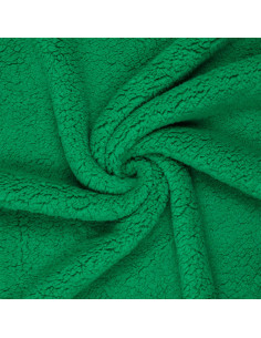 Tessuto sherpa - Verde