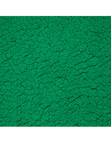 Tessuto sherpa - Verde