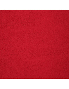 Tessuto sherpa - Rosso 2