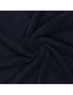 Tessuto sherpa - Blu navy scuro
