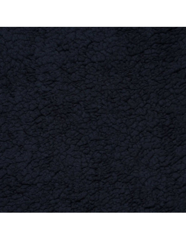 Tessuto sherpa - Blu navy scuro