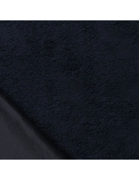 Tessuto sherpa - Blu navy scuro