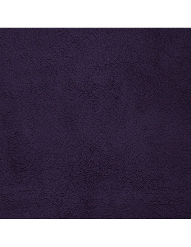 Tessuto sherpa - Viola scuro