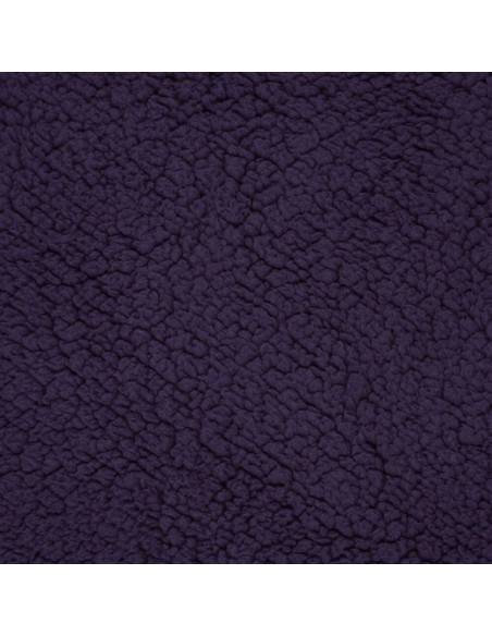Tessuto sherpa - Viola scuro