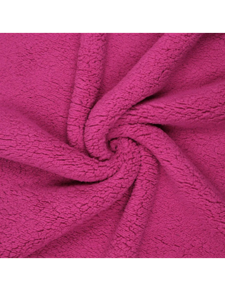Tessuto sherpa - Fucsia