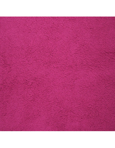 Tessuto sherpa - Fucsia