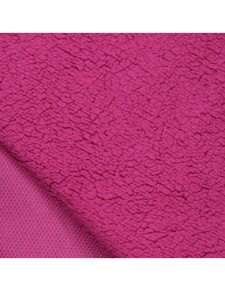 Tessuto sherpa - Fucsia