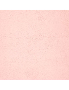 Tessuto sherpa - Rosa pastello 2