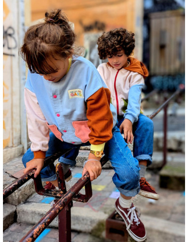 Modello di gilet o giacca Yams - Marmaï Patterns