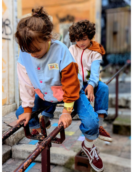 Modello di gilet o giacca Yams - Marmaï Patterns