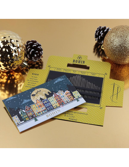 Taccuino di 40 aghi Bohin - Magia di Natale