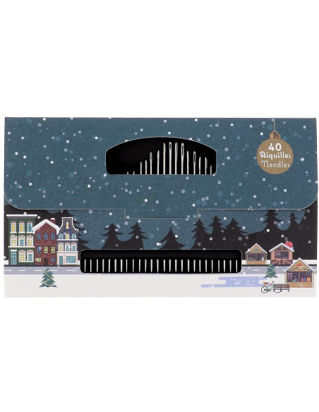Taccuino di 40 aghi Bohin - Magia di Natale