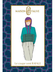 Modello di giacca a vento Rafale - Maison Fauve 2