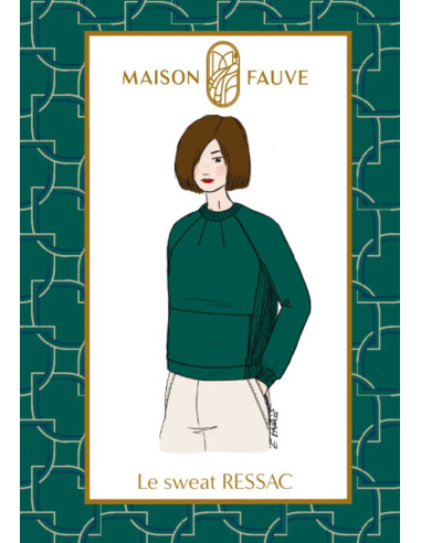 Modello di felpa Ressac - Maison Fauve