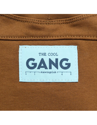 Set di 6 etichette tessute - The Cool Gang