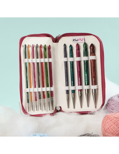 Astuccio di uncinetti tunisini Dreamz Grande KnitPro