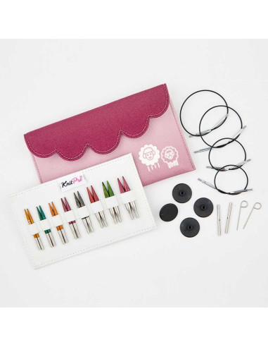 Set di ferri circolari mini KnitPro Dreamz