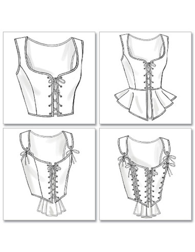 Modello di corsetti - Butterick 4669