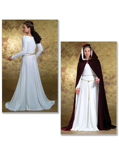 Modello di abito Camelot - Butterick 4377