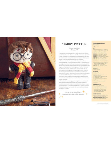 Libro Harry Potter la magia dell'amigurumi all'uncinetto