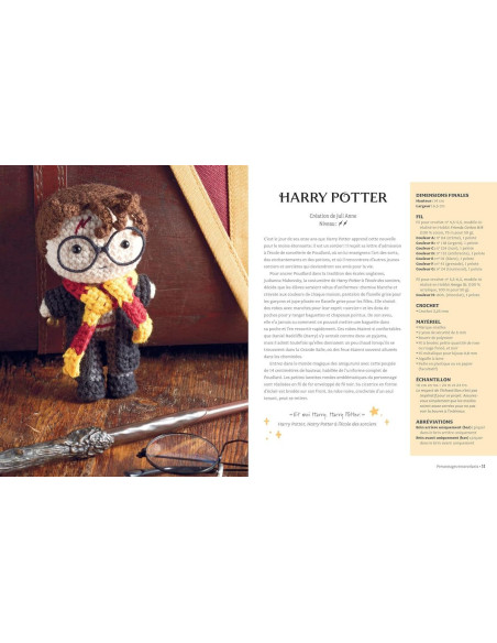 Libro Harry Potter la magia dell'amigurumi all'uncinetto