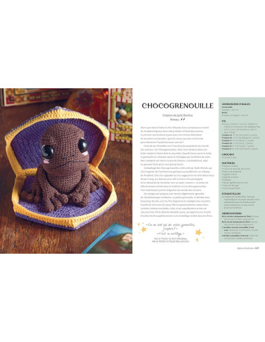 Libro Harry Potter la magia dell'amigurumi all'uncinetto