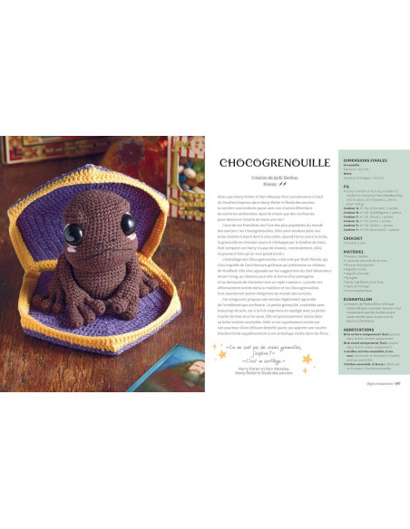 Libro Harry Potter la magia dell'amigurumi all'uncinetto