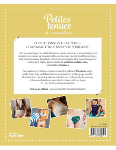 Libro di piccoli capi da cucire: Mutandine, reggiseno, pigiama, body, costume da bagno 2