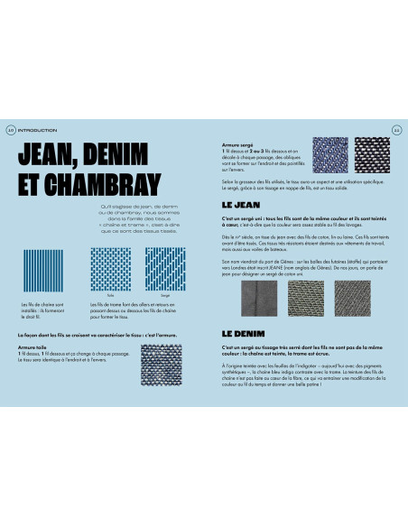 Libro cucire il jeans