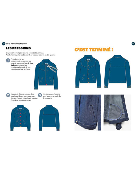 Libro cucire il jeans