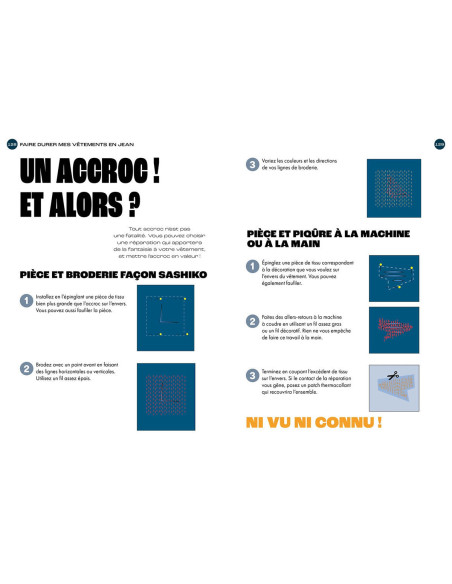 Libro cucire il jeans