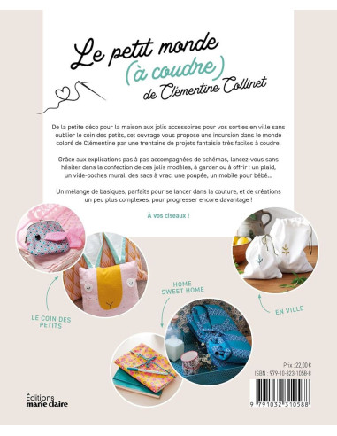 Libro Il piccolo mondo da cucire di Clémentine Collinet