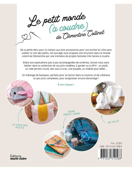 Libro Il piccolo mondo da cucire di Clémentine Collinet