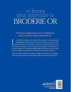 Libro 10 lezioni per imparare il ricamo d'oro 2