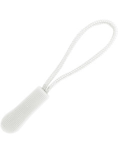 Cordoncino per cursore della cerniera - Bianco