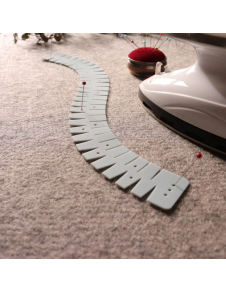 Righello per orlo flessibile in silicone