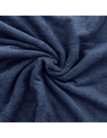 Tessuto micro spugna viscosa - Indigo