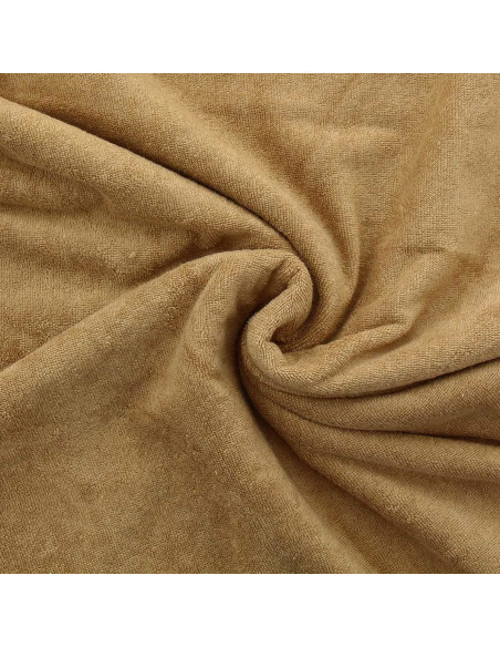Tessuto micro spugna viscosa - Cammello