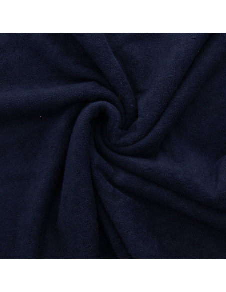 Tessuto micro spugna viscosa - Blu notte