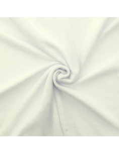 Tessuto felpato alpino - Bianco sporco 2