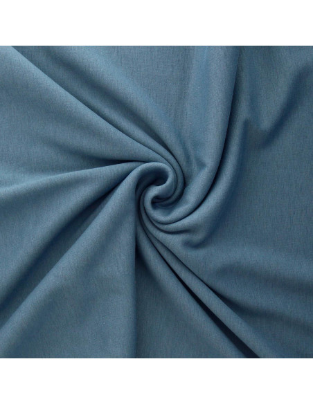 Tessuto felpato alpino - Blu acciaio