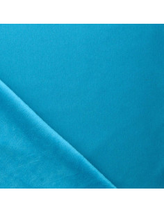 Tessuto felpato alpino - Blu turchese