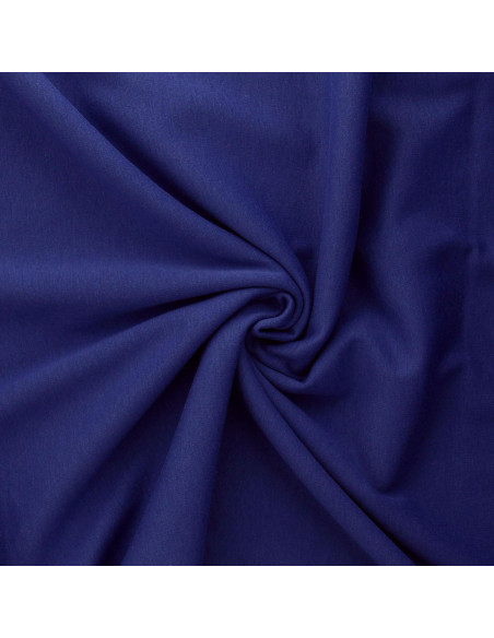 Tessuto felpa in pile alpino - Blu indaco