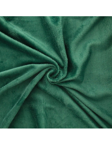 Tessuto felpato alpino - Verde scuro